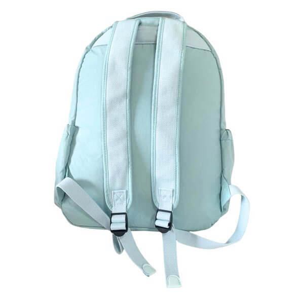 brand new Kipling 45cm 15" backpack Seoul large openside pocket light green - Picture 6 of 10